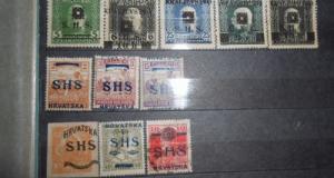 Clasor timbre vechi 56 serbia, yugo