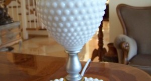 lampa fina  Fenton sticla laptoasa-45 cm