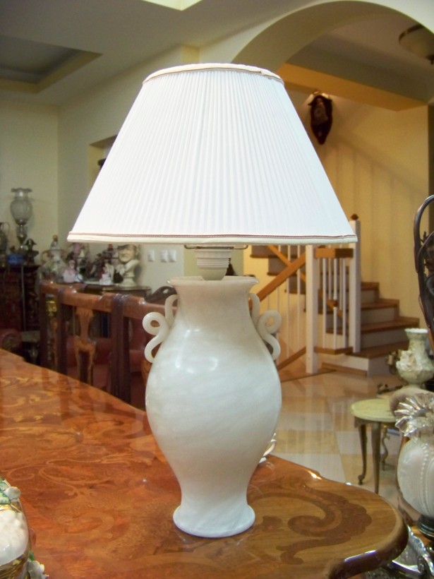 lampa fina din alabastru-56 cm