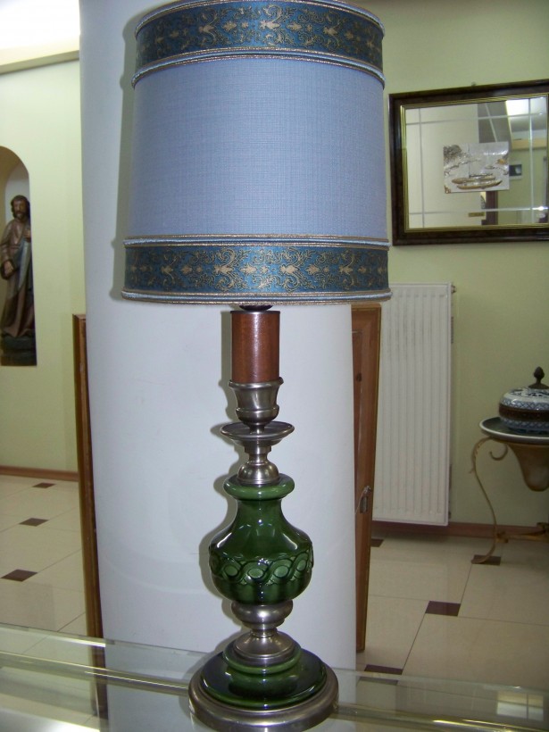 lampa antica ceramica glazurata-80 cm