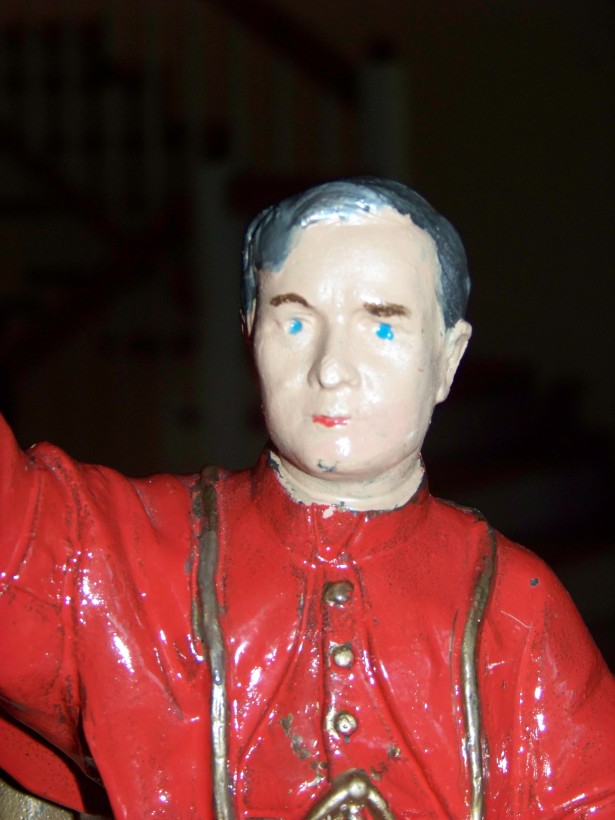 statueta  Papa Pius X  fonta h 43 cm  4,5 kg