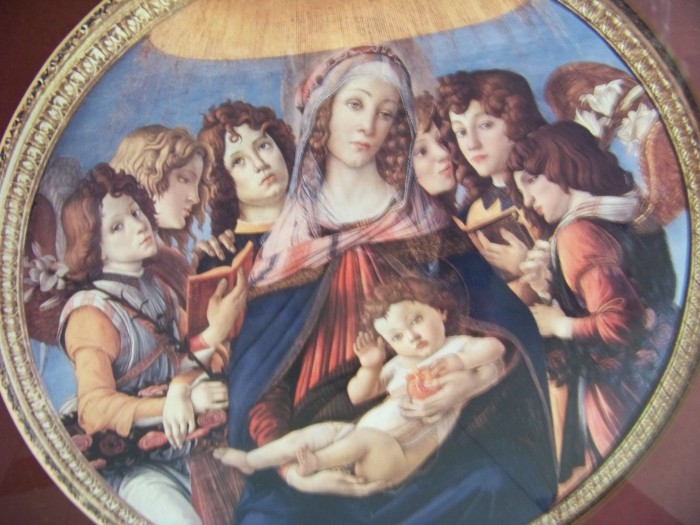tablou litografie  Sandro Botticelli 60-60 cm