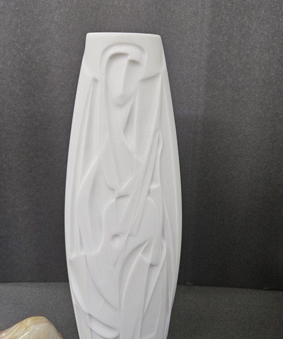vaza  37 cm ArtDeco  Rosenthal-cantaretul cu lauta-design  Cuno Fischer