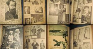 Magazin vechi german Gradinarul-Gartenlaube-1932-vol1+2 complet. 1044 pagini in total, pe perioada i