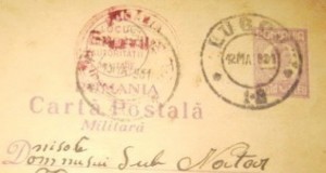 7287-CP40-Carta Postala Militara. Reg. 13 Calarasi.