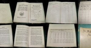 Reichenberger Einlagsbuch Sparkasse-Carnet economii german vechi.