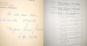 9163-Manea Manescu Avutia Nationala cu autograf.