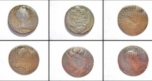 Set 11 Monede bronz vechi majoritatea Austria uzate 1750-1800.