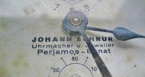 10091-ORA- Johann Schnur Perjamos Banat-Ceas masa .