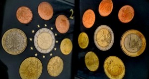A168-UNC Franta-Monaco euro set comemorativ monede .