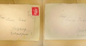 A550-Lot 10 scrisori al 3 lea Reich Adolf Hitler stampile francatura.