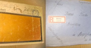 A551-I-Lot 10 scrisori al 3 lea Reich plicuri si Carti Postale banca.