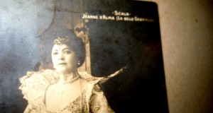 A914-Scala Jeanne D`Alma- La Belle Gabrielle anul 1906 foto carte post