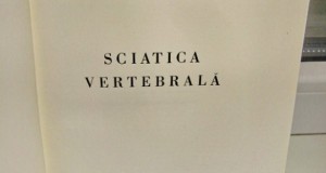 2687-Carte veche medicala-C.Arseni-Tristan Iacob-Sciatica vertebrala.