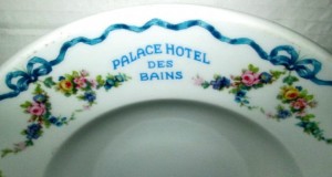 5059-I-Platou portelan Palace Hotel des Bains.