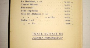 B302-I-I.Teodoreanu-Craciunul de la Silvestri- Prima editie 1935.