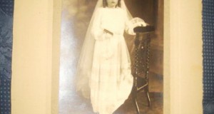 5633-Tanara in rochie Mireasa-Foto Kabinet 1900 G. Rentmeesters