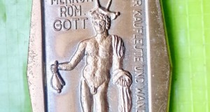 D596-Medalie sportiva MERKUR-Zeul Romei bronz aurit Germania