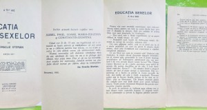 D966-EDUCATIA SEXELOR-Dr. Eraclie Sterian 1908 carte veche.