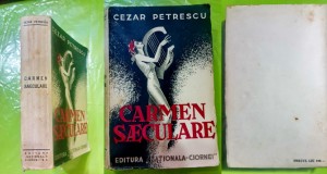 E864-I-Carte veche Romania-C. Petrescu-Carmen Saeculare.