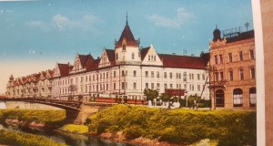 F694-Timisoara veche-Splaiul Beghei-Bega-sor- 1930 carte postal 14 9 cm, stare buna.
