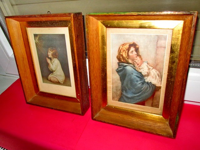 Aplice reproduceri foto dupa pictori clasici celebri pe placaj sau lemn: M-mme Vigee Lebrun, & J.Rey