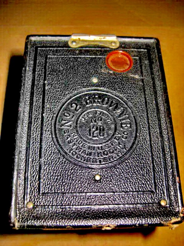 7954-Camera Foto antica Brownie Nr 120 Eastman Kodak.