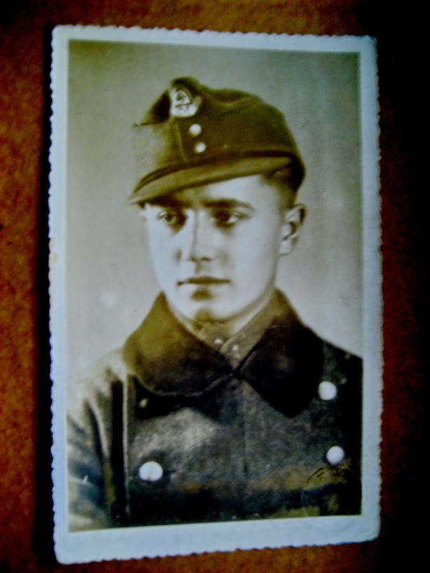 ww2-3Reich-Foto Styl Militar in uniforma. Stare buna.