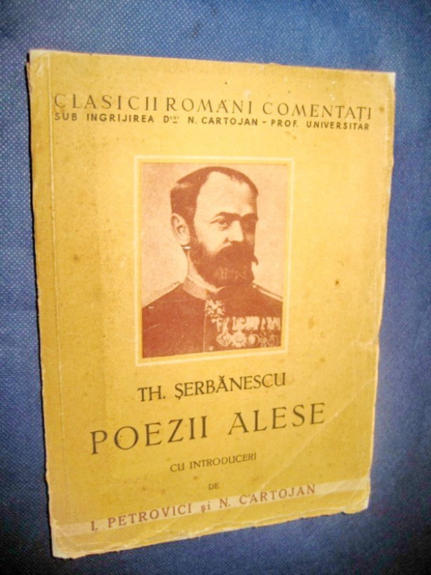 1393- Th. Serbanescu- Poezii Alese-Carte veche romaneasca.