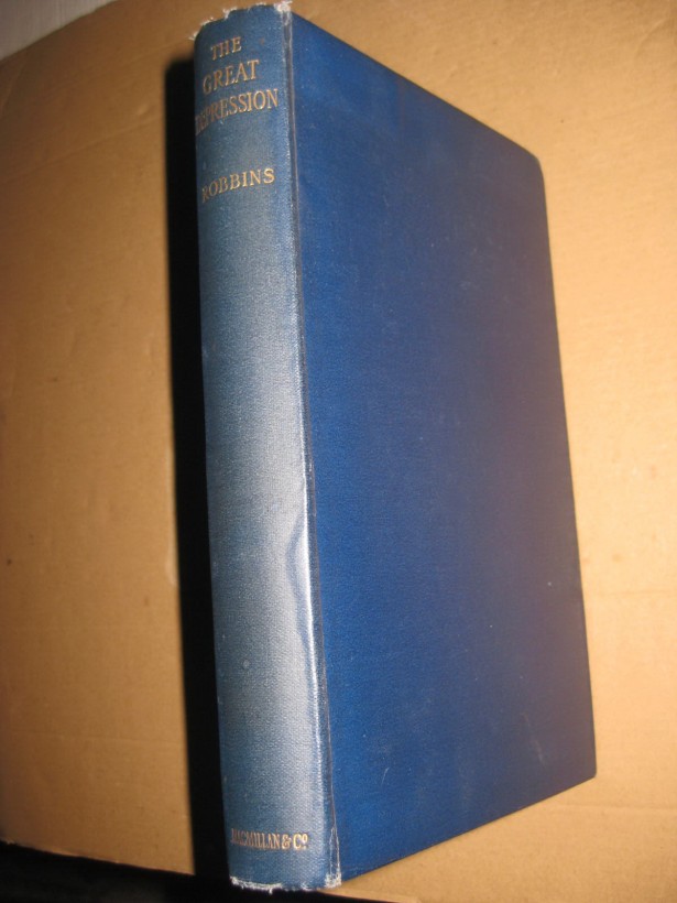 B472-I-Carte veche-Marea Depresie 1935 Anglia. Editie in lb. engleza.