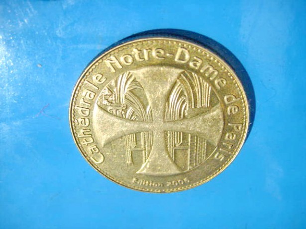 5113-Medalia Catedrala Notre Dame de Paris-Fainon 2006