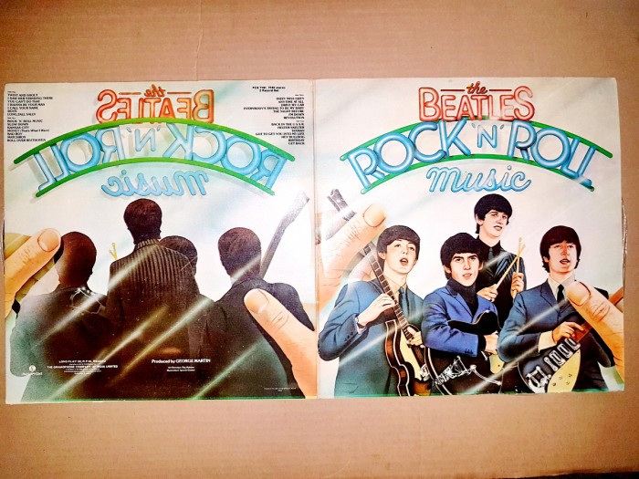 C414-I-THE BEATLES-Rock&Roll dublu LP. Mint India.