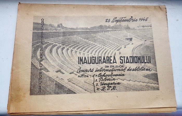 E920-I-Inaugurarea Stadionului Republicii 23 August 1948