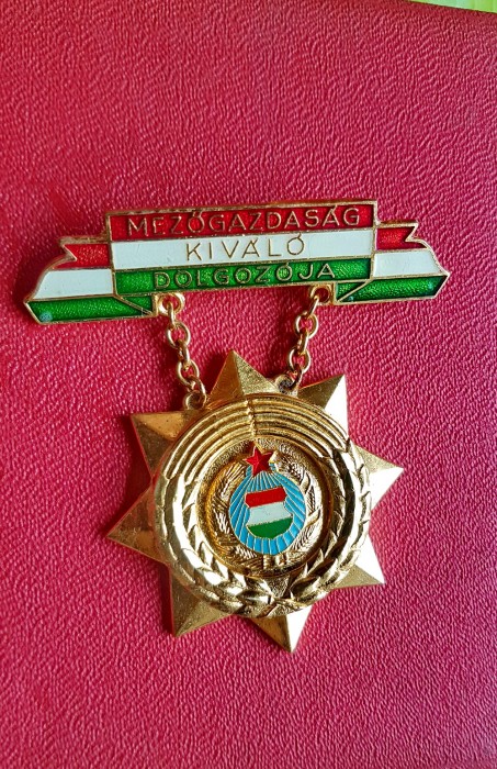 F29-I-Medalie maghiara socialista Meritul Agricol