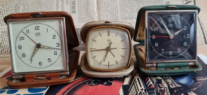 3 ceasuri de voiaj RUHLA UMF, de restaurat