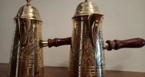 Set ceainice orientale din bronz masiv
