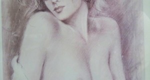 tablou=bust nud-72 51 cm