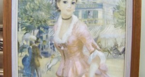 tablou reproducere Renoir,rama lemn  40-32 cm