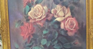 tablou flori Carlo Parisi 80-60 cm reprod