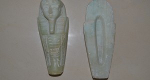 sculptura jad sarcofag Tutankhamon 15 cm