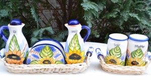 set de masa  ceramica Gotz pictata manual