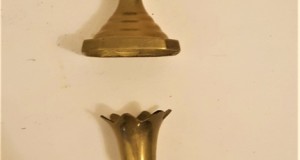 Sfesnice micute din bronz, H-6 cm
