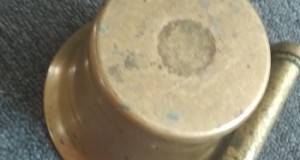 MOJAR DIN BRONZ MASIV VINTAGE CADOU  A