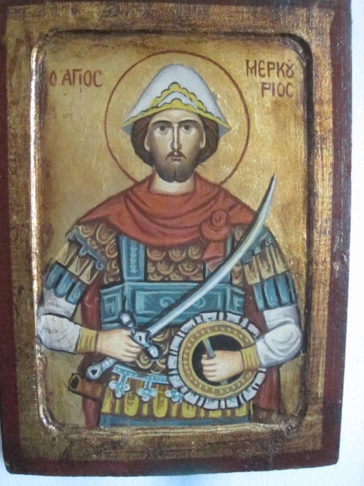 Sfântului Mucenic Mercurie ( Άγιος Μάρτυρας Μερκούριος )