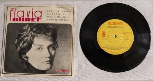 Flavia Buref  Disc vinil inregistrat Electrecord. Cu autograf.