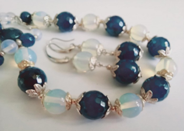 Agate Blue Cobalt - Opalit
