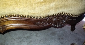 Canapea Louis Philippe sculptata