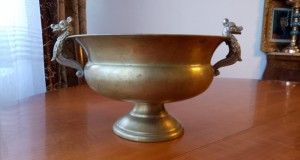 Fructiera  bronz vintage retro