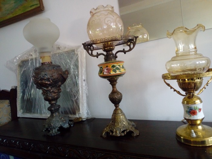 Lampi antice cu abajur Renastere