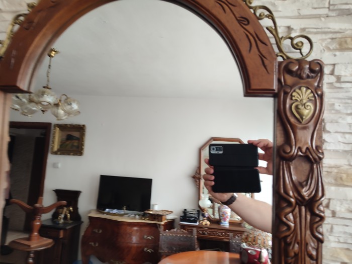 Oglinda napoleoniana antică vintage retro